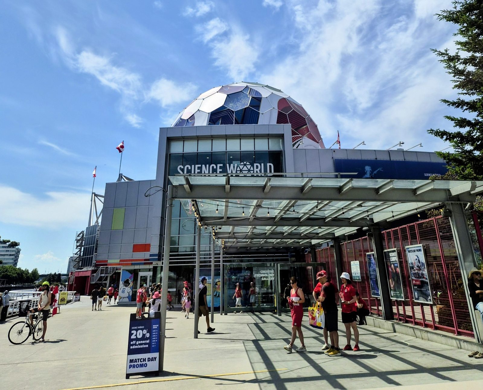 Science World FIFA Museum exhibit